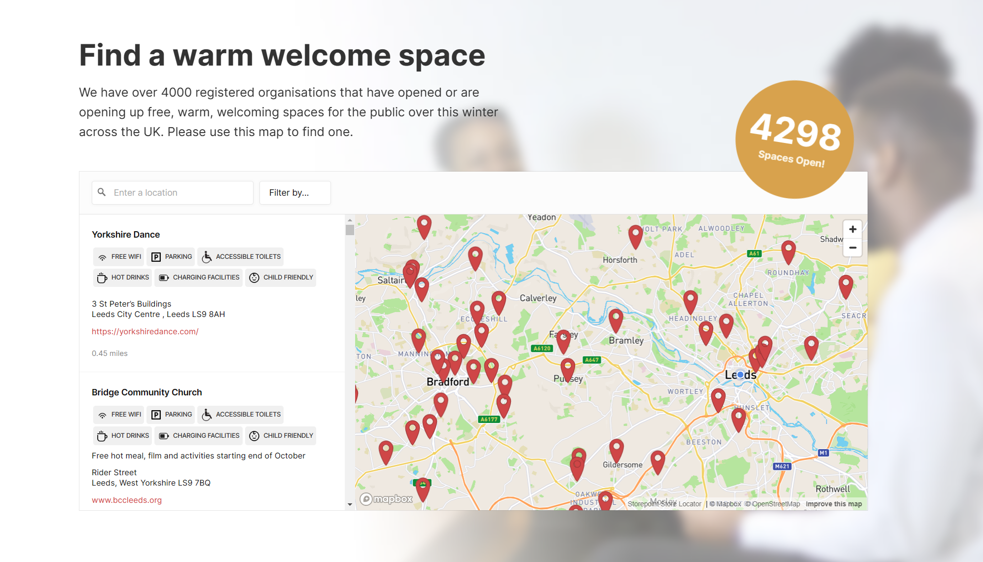 Find a Warm Welcome Space during the cost-of-living crisis using their helpful map: https://www.warmwelcome.uk/#find-a-space